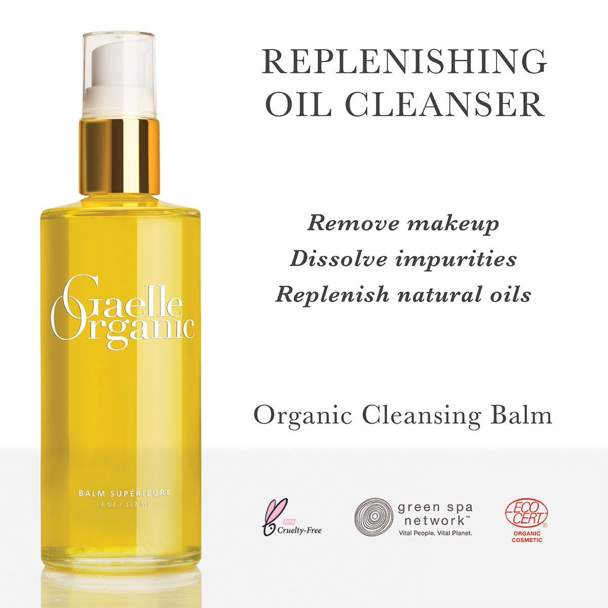 Organic Oil Cleaner & Makeup Remover