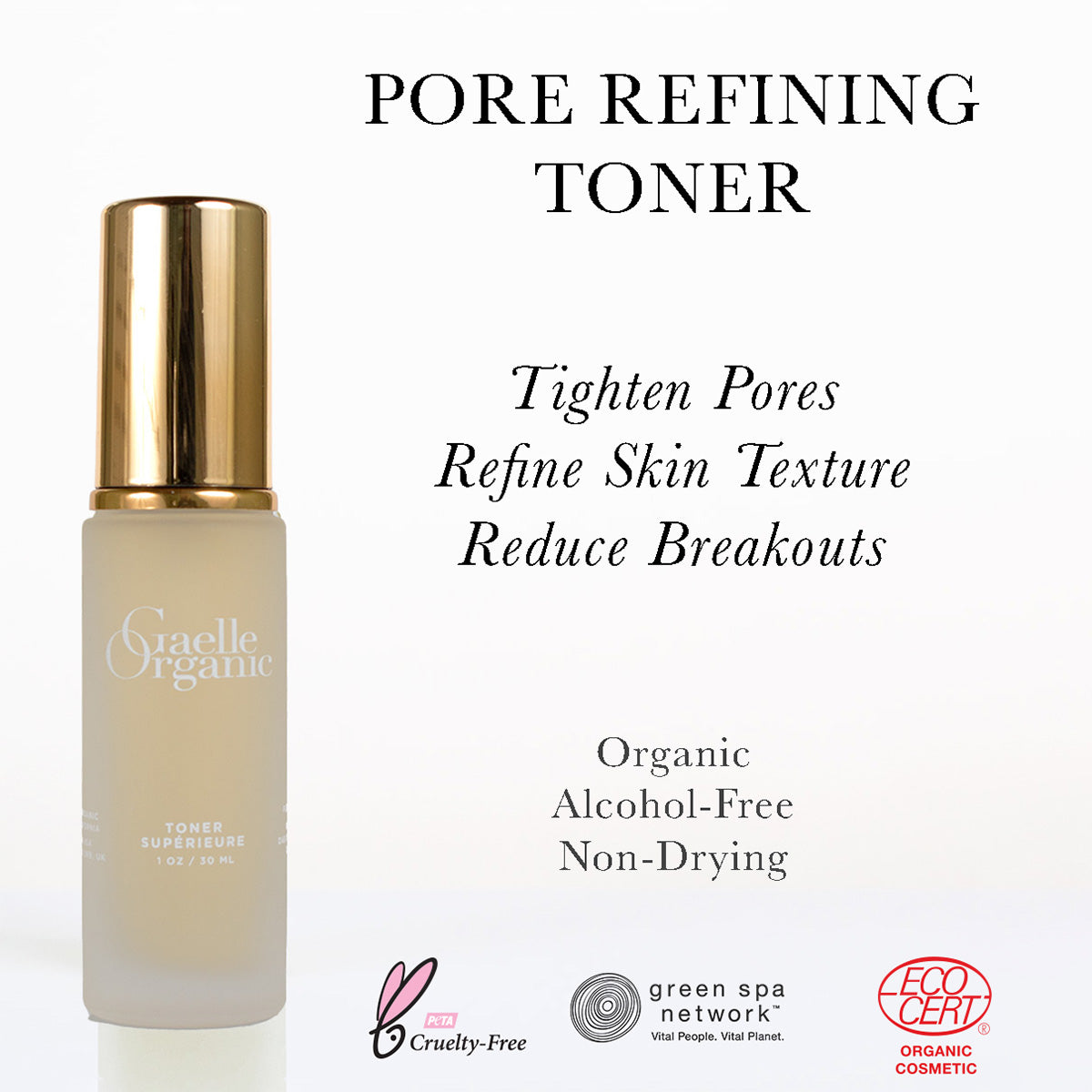 Toner Superieure travel size - the best alcohol-free facial toner