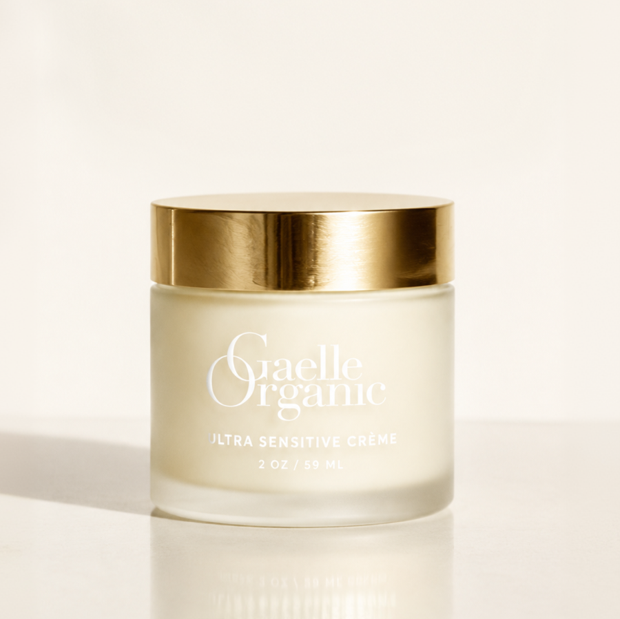 Jar of Ultra Sensitive Creme, a moisturizer for mature sensitive skin