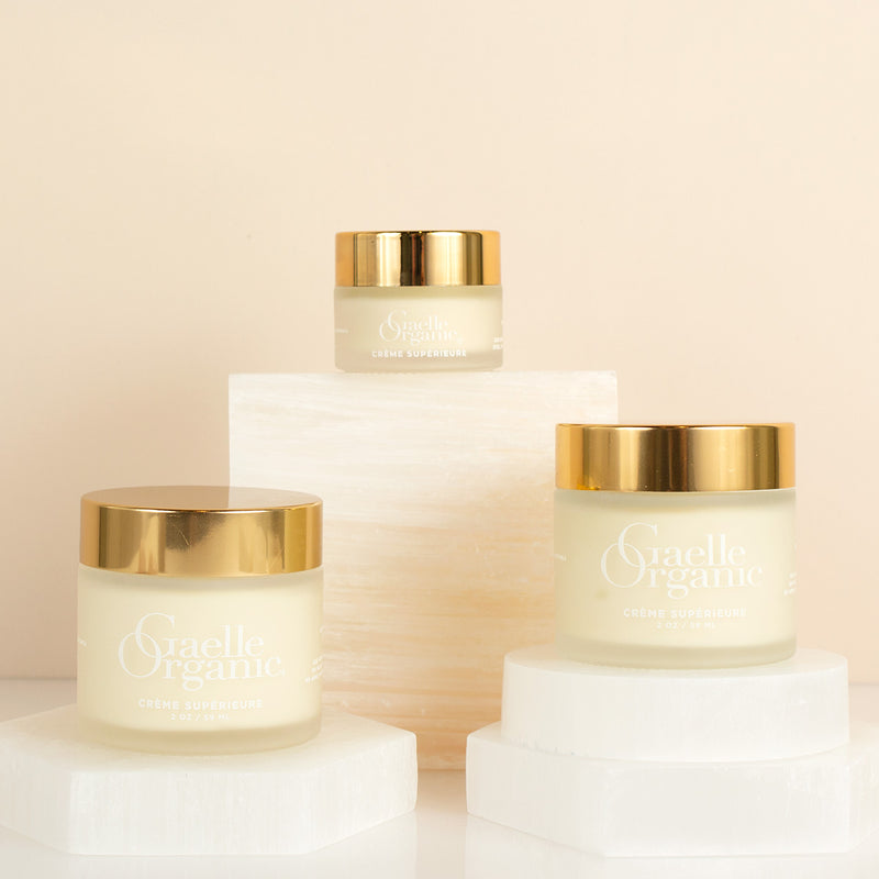 Creme Superieure, the best moisturizer for aging skin, in full and travel sizes