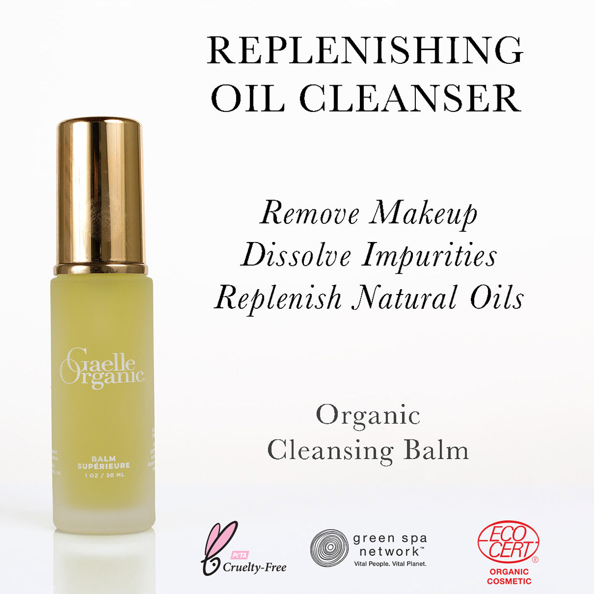 Balm Superieure travel size - the best organic oil cleanser