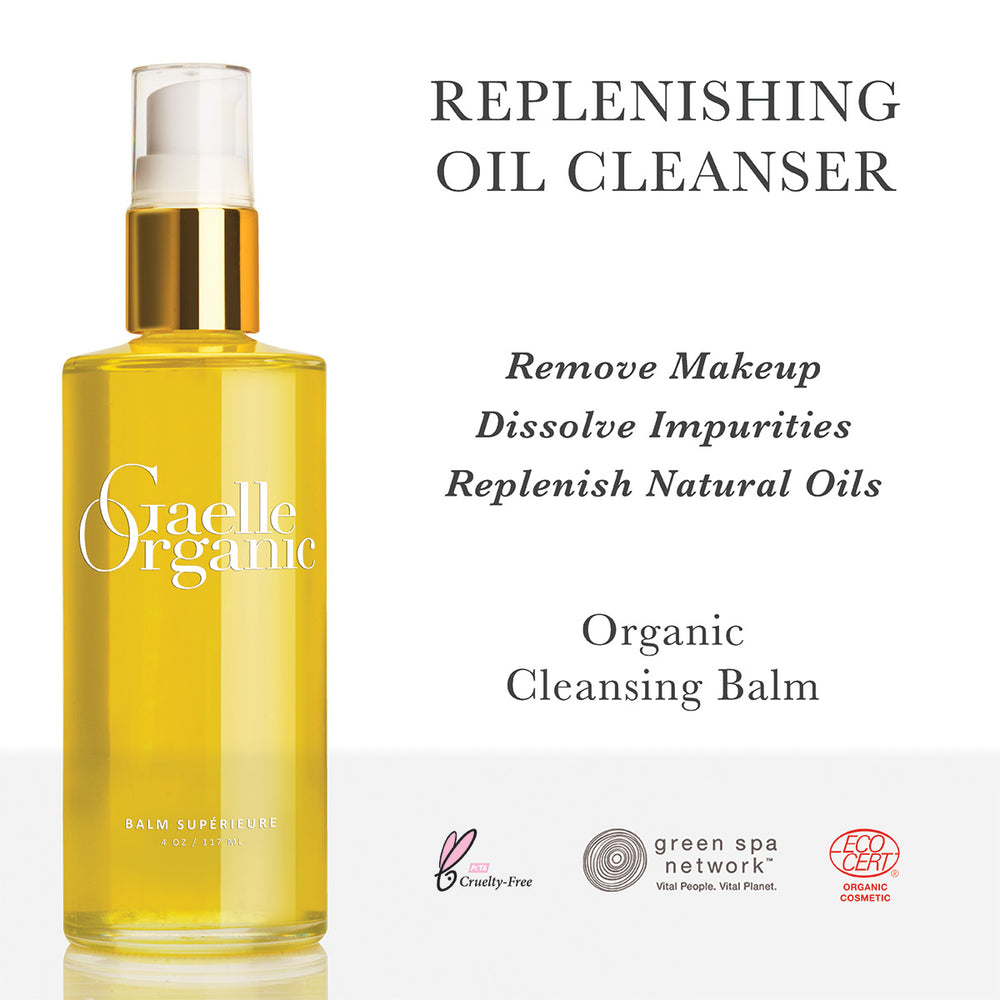 Balm Supérieure | Organic Oil Cleanser for Mature Skin | Gaelle Organic