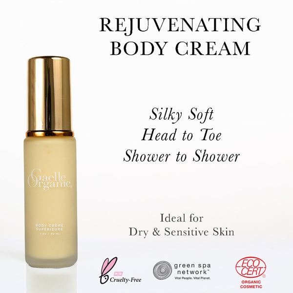 Body Creme Superieure travel size - the best body lotion for mature skin