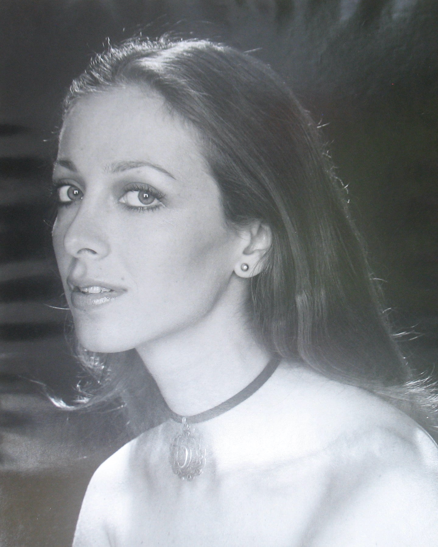 Gaelle in her early modeling career