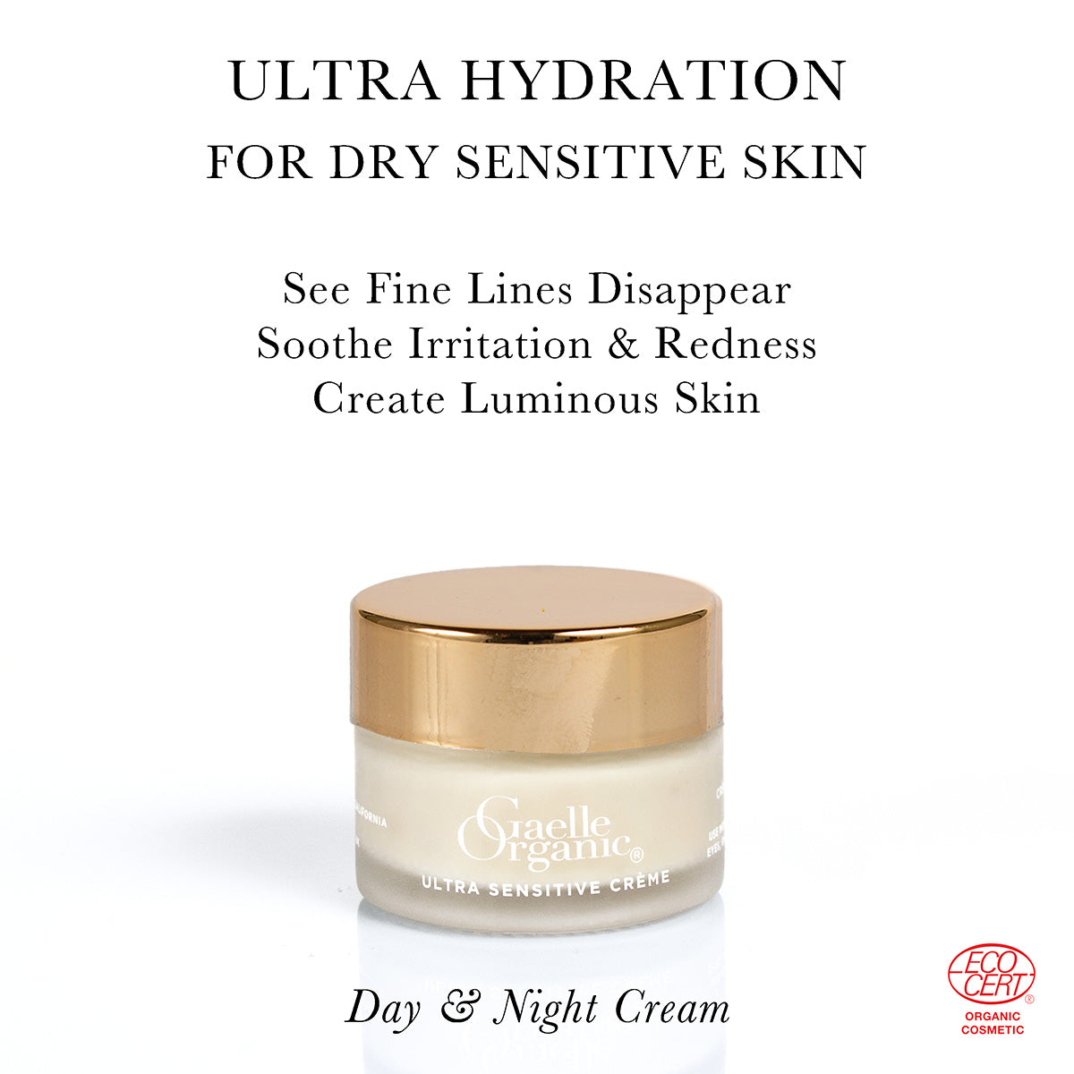 Ultra Sensitive Creme anti-aging moisturizer for dry sensitive skin