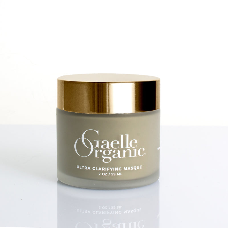Ultra Clarifying Masque to soothe skin irritations and reduce redness, on a plain background