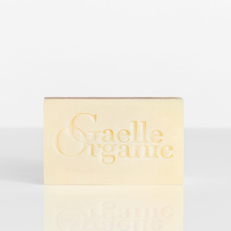 Soap Superieure Rose Geranium, the best cleanser for sensitive skin, on a white background
